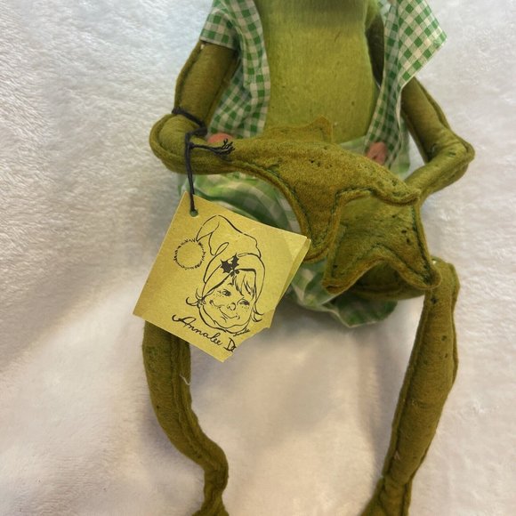 Extremely RARE 1969 Annalee Mobilitee Dolls Spring Frog Needs TLC has Tag - Picture 4 of 12